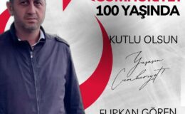 Furkan Gören’den Cumhuriyet Kutlaması