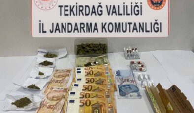 Tekirdağ’da uyuşturucu operasyonu