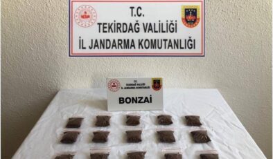 Bonzai Getirirken Yakalandı
