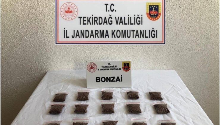 Bonzai Getirirken Yakalandı