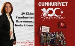 Berrin Başol’dan Cumhuriyet Kutlaması