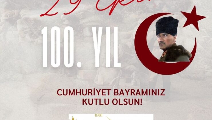 Ünyeliler’den Cumhuriyet Kutlaması