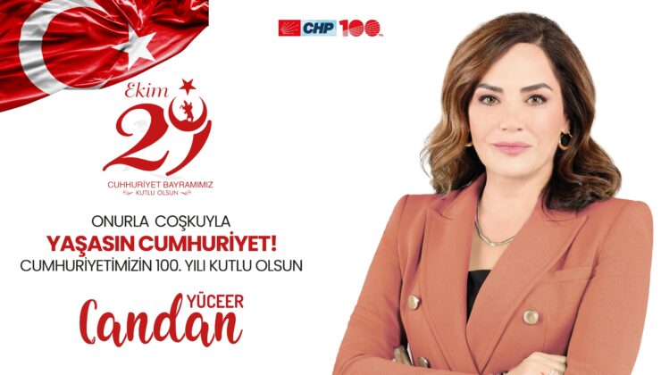 Candan Yüceer’den Cumhuriyet Kutlaması
