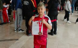 7 Yaşındaki Sporcu Türkiye Üçüncüsü Oldu