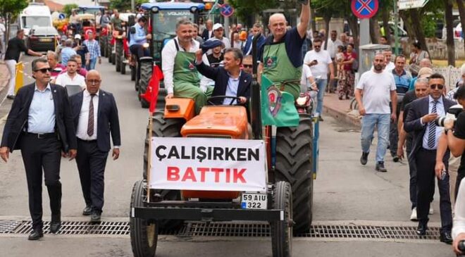 Özgür Özel Tekirdağ’da Konuştu: “Çiftçinin Batışını Durdurmalıyız”