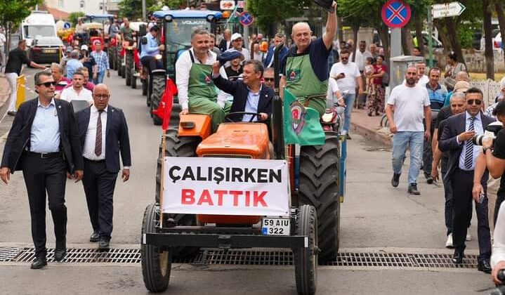 Özgür Özel Tekirdağ’da Konuştu: “Çiftçinin Batışını Durdurmalıyız”