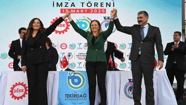 Tekirdağ Büyükşehir Belediyesi’nde En Düşük Maaş 43.069 TL’ye Yükseltildi