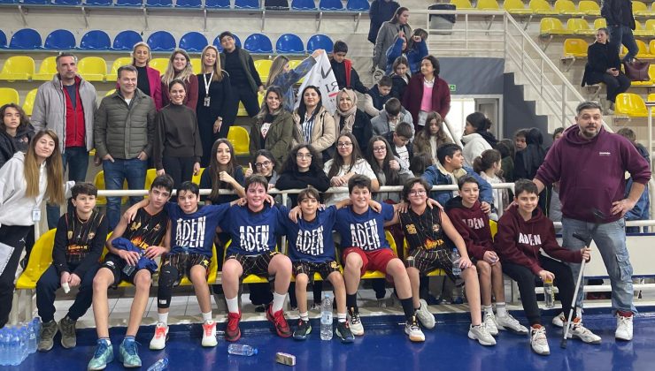 Aden Koleji Basketbolda Fırtına Gibi Esiyor: TED Koleji Sahaya Çıkmadı