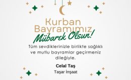 Celal Taş’tan kurban bayramı mesajı