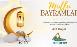 Arif koçal’dan Kurban Bayramı mesajı