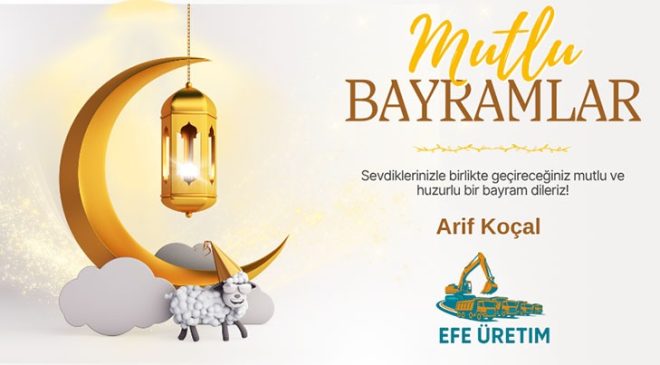 Arif koçal’dan Kurban Bayramı mesajı