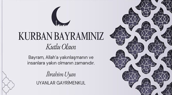 İbrahim uyan’dan Kurban Bayramı mesajı
