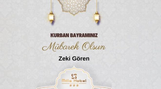 Zeki gören’den Kurban Bayramı mesajı