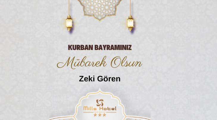 Zeki gören’den Kurban Bayramı mesajı