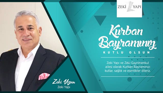 Zeki uzun’dan Kurban Bayramı mesajı