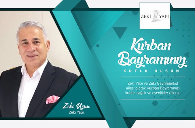 Zeki uzun’dan Kurban Bayramı mesajı