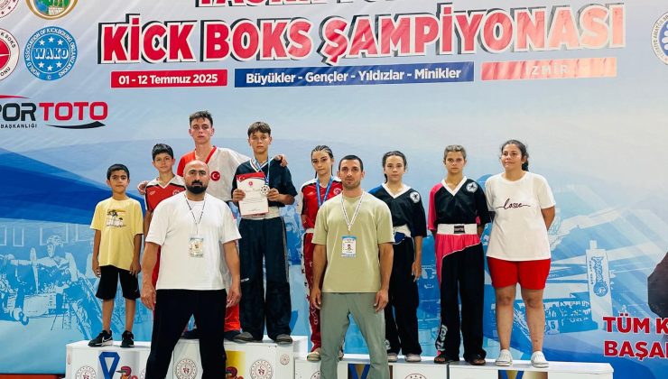 Fit Boks Spor Kulübü’nden Şampiyonada Üç Madalya