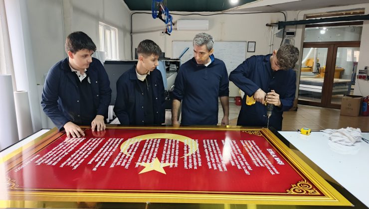 Özel Tekirdağ Mesleki Ve Anadolu Lisesi Fabrika Gibi Çalışıyor