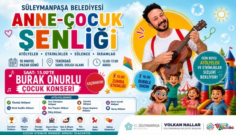 Anne Çocuk Şenliğine Davetlisiniz