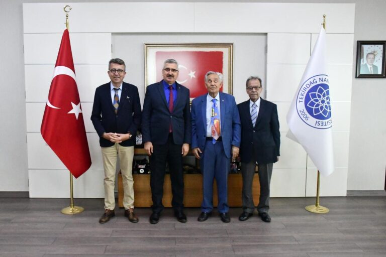 REKTÖRÜMÜZE NEZAKET ZİYARETİ