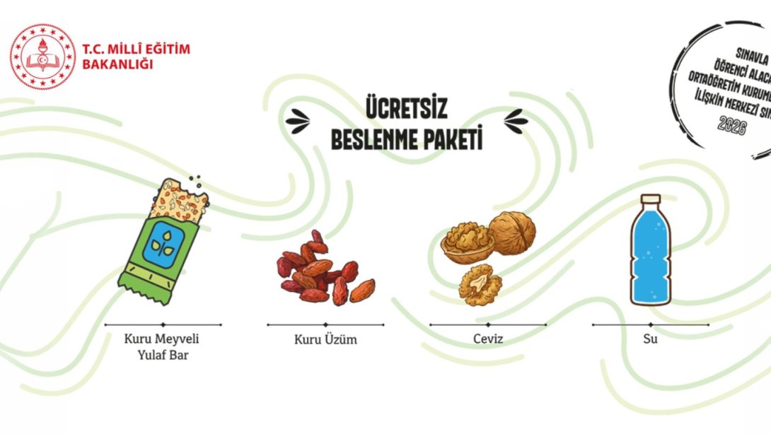 LGS SINAVINDA 924 BİNDEN FAZLA ÖĞRENCİYE "BESLENME PAKETİ" DAĞITILACAK