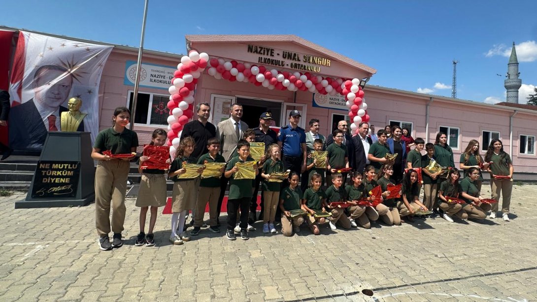 Naziye - Ünal Sungur İlkokulu ve Ortaokulu'na Anlamlı Ziyaret