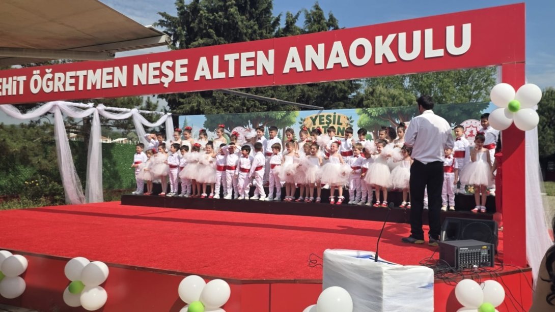 Şehit Öğretmen Neşe Alten Anaokulundan "Yeşil Vatan" Temalı Anlamlı Etkinlik