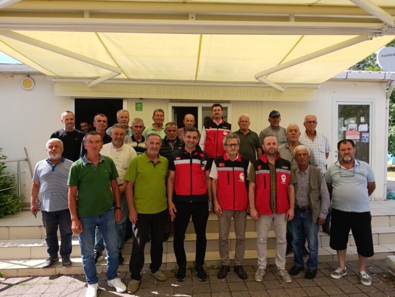 Tarım ve Orman Bakanlığı Bitkisel Üretim Genel Müdürlüğü Tarım Havzaları Daire Başkanı Dr. Emre YENİAY Tekirdağ'ı Ziyaret Etti