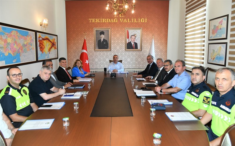 Velimeşe Köprülü Kavşak Koordinasyon Toplantısı Yapıldı