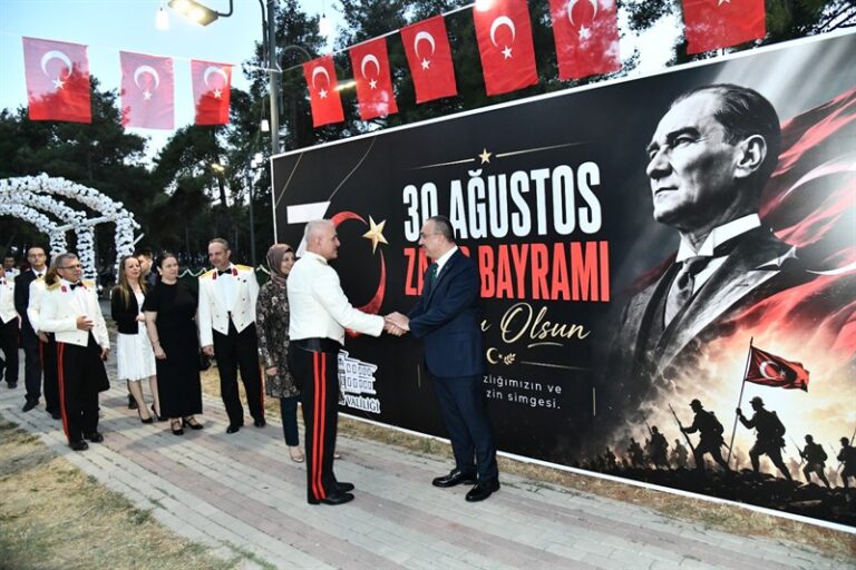 30 Ağustos Zafer Bayramı Kabul Töreni Düzenlendi
