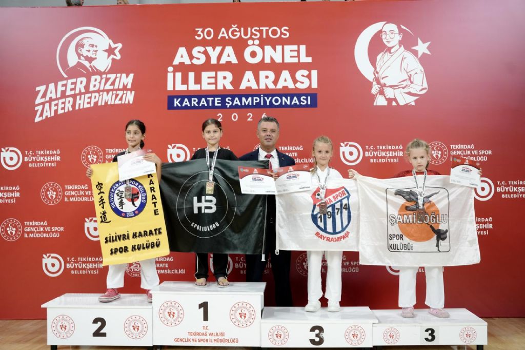 Asya Önel Türkiye Minikler Karate Şampiyonası Çorlu`da Gerçekleştirildi