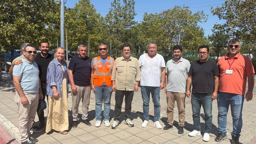 İl Millî Eğitim Müdürü Dr. Aziz Yeniyol Çorlu'da Motorlu Taşıtlar Sürücüleri Kursu Direksiyon Uygulama Sınavını Yerinde Takip Etti