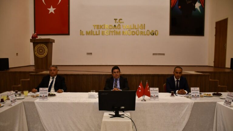 İlçe Millî Eğitim Müdürleri Kurulu Toplantısı Yapıldı