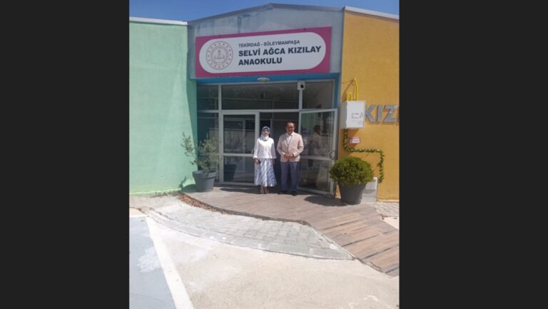 İlçe Milli Eğitim Müdürü Fahri Kırmızı İlçemiz Selvi Ağca Kızılay Anaokulunu Ziyaret Etti.