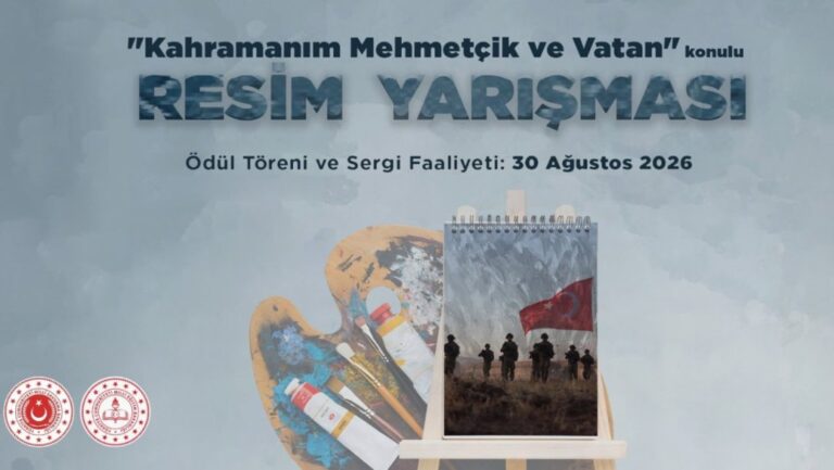 "KAHRAMANIM MEHMETÇİK VE VATAN" TEMALI RESİM YARIŞMASINDA HALK OYLAMASI BAŞLADI