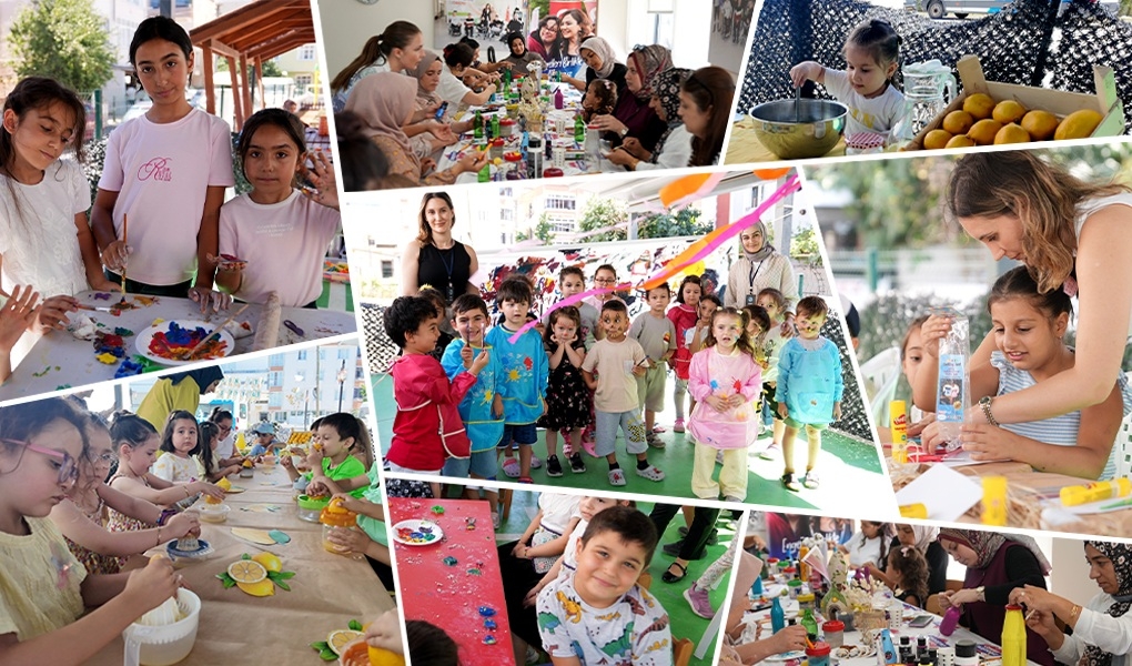 KAPAKLI SOSYAL YAŞAM MERKEZİ'NDE AĞUSTOS AYI RENGRENK GEÇTİ