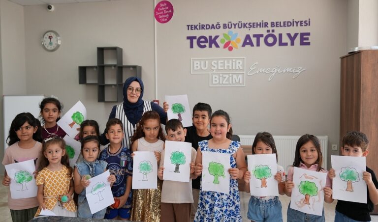 KIZILPINAR TEK ATÖLYE'DE YAZ DOLU DOLU GEÇİYOR