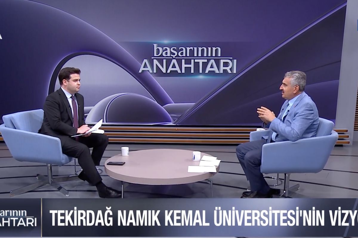 TEKİRDAĞ NKÜ REKTÖRÜ PROF. DR. MÜMİN ŞAHİN: MEZUNLARIMIZA SADECE DİPLOMA DEĞİL, İŞ TECRÜBESİ DE KAZANDIRIYORUZ