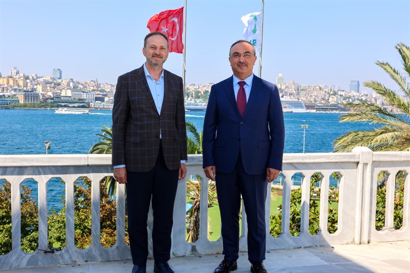 Vali Soytürk Yeşilay Genel Başkanı Dinç’i Ziyaret Etti