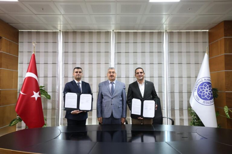 TEKİRDAĞ NKÜ İLE YAPI VE KREDİ BANKASI A.Ş. VE ETİSAN PROJE ARASINDA BİR DİZİ İŞ BİRLİĞİ İÇEREN PROTOKOL İMZALANDI